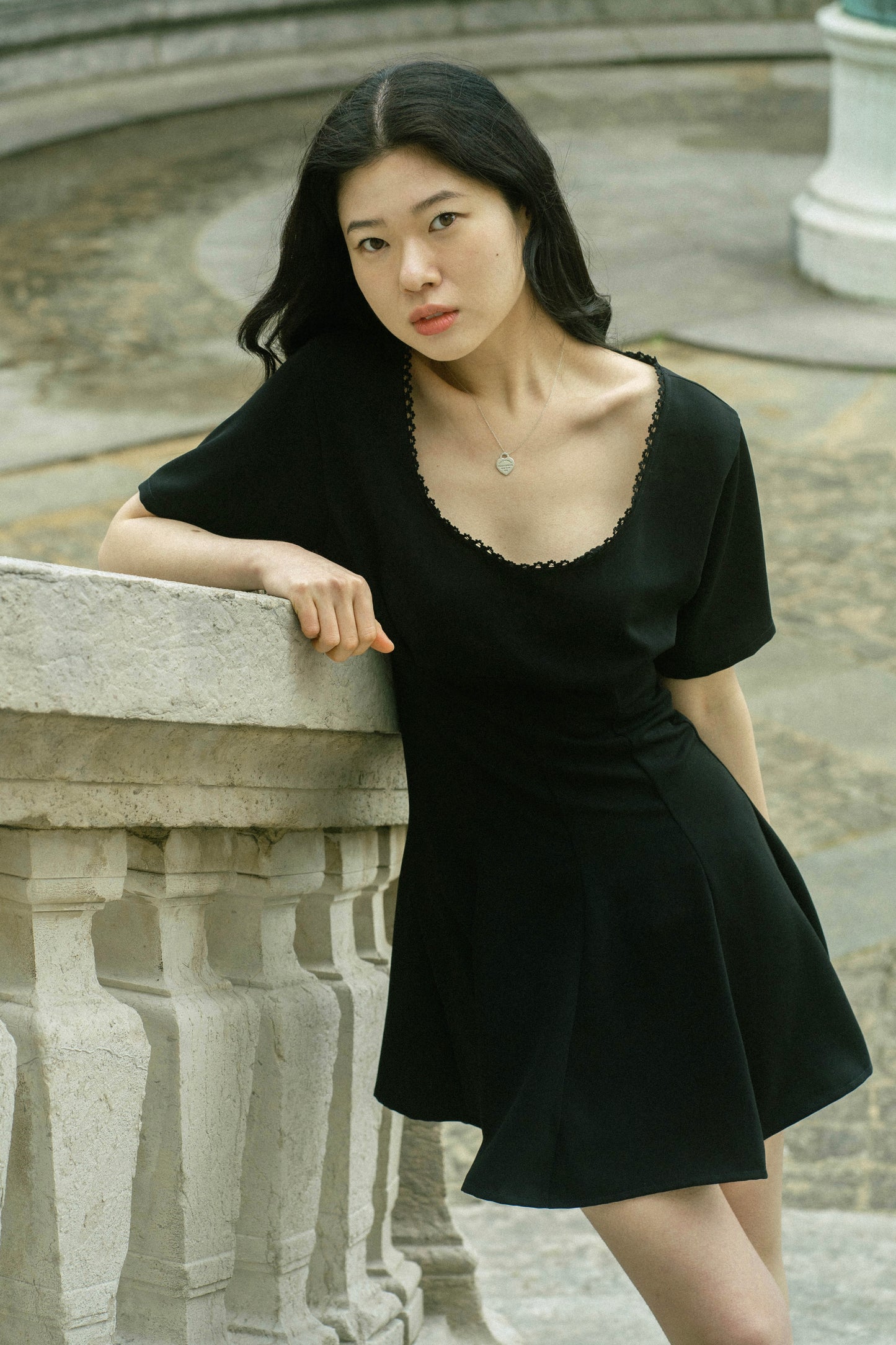 Robe Anna manches courtes